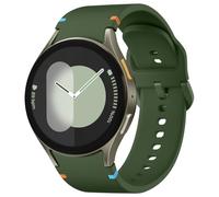 Wepro Compatible with Samsung Galaxy Watch 7 Strap 6/5/5 pro/4/FE Strap 40mm 44mm, Galaxy Watch 6 Classic 47mm 43mm, No Gap Sport Soft Replacement Band, Green