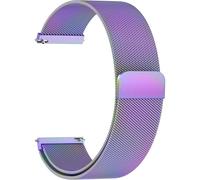 Wepro Metal 18mm Watch Strap for Garmin Venu 3s 2s, Vivoactive 4s, Vivomove 3s, Forerunner 255s, 255s Music, 265s, for Huawei GT Fit, Mesh Stainless Steel Smart Watch Band for Men Women