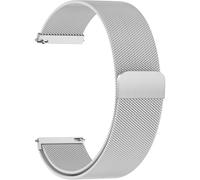 Wepro Metal 18mm Watch Strap for Garmin Venu 3s 2s, Vivoactive 4s, Vivomove 3s, Forerunner 255s, 255s Music, 265s, for Huawei GT Fit, Mesh Stainless Steel Smart Watch Band for Men Women