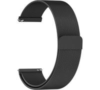 Wepro Metal 18mm Watch Strap for Garmin Venu 3s 2s, Vivoactive 4s, Vivomove 3s, Forerunner 255s, 255s Music, 265s, for Huawei GT Fit, Mesh Stainless Steel Smart Watch Band for Men Women
