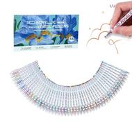 Weqizuerqi 3D Acrylic Gel Pen, Acrylic Paint Markers for Stones | Water Based Markers For Drawing And Coloring On Wood Stone Canvas Fabric Scrapbooking Cards Doodle And Craft