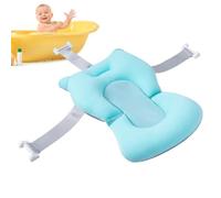 Weqizuerqi 43 x 28 x 22 cm Baby Bath Support Seat Cushion for Baby Bathtub Floating Bath Cushion Non-Slip Born Breathable Mesh Adjustable for Room Supplies