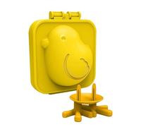 Weqizuerqi 8 x 7.8 cm Egg Shaper for Boiled Eggs Egg Shaper Boiled Egg Moulds for Boiled Eggs Boiled Egg Mould Cute Little Chick Mould Lets Children Like Eating Eggs