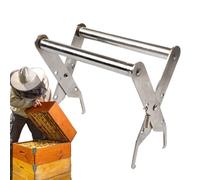 Weqizuerqi Beekeeping Tools - Apiulture Equipment - Stainless Steel Clamp Stand for Priming Watering Size Feeding Capture Display Watering Extraction Harvest Beekeeping