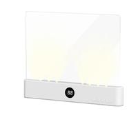 Weqizuerqi Book Lamp - Eye Caring Clear Panel Flat - Portable Reading Light LED Night Lamp - for Women Kids Readers Home Travel Dorm Office School Bedroom Desk Bed Birthday Christmas