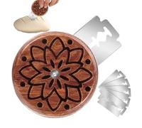 Weqizuerqi Bread Razor, Wood Precision Cutter, Household Bread Cutter, Bread Cutter Tool, for Cutting, Scoring and Leaving Bread