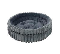Weqizuerqi Calming Dog Bed | Donut Cushion for Pets - Round Removable and Washable Puppy Bed - Rest Mattress for Puppy and Dog Next to the Bed