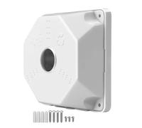 Weqizuerqi Ceiling Connection Box | Dome Camera Ceiling Mount Bracket - Cable Organization Protection for Parking School Outdoor Indoor Hallway Apartment Garage