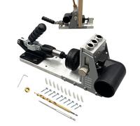 Weqizuerqi Drilling Guide,Hole Locator For Carpenter | Adjustable Punch Locator For Metalworking L Industry DIY Carpentry Construction And Kitchen