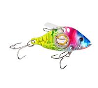 Weqizuerqi Fishing Lures | Freshwater Fishing Lures with Integrated LED | Durable Soft Lure with Built-in Floating LED for River Lake Pond - Fresh and