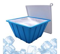 Weqizuerqi Ice Bath Block Moulds, Cold Diving Ice Mould, Cold Diving Ice Bath Large Block Mould Lid Freezer Drinks Cooling Water Cooler Bath Accessories for Collecting, Picnic