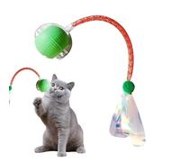 Weqizuerqi Indoor Cat Toy | Smart Cat Rolling Ball | Agile Movement Rechargeable Toy for Occupying | Game Home Living Room Bedroom Balcony Garage