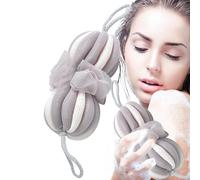 Weqizuerqi Loofah Sponges for the Shower - Shower Sponge Body Scrub & Massage Ball, Flower Sponge Bath Accessories with Mesh Structure for Gentle Skin Cleansing Women Men Shower Accessories