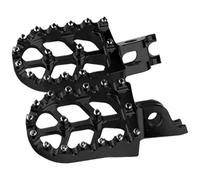 Weqizuerqi Motorcycle Foot Pegs - Adjustable Foot Pegs - Powersport Accessories for Touring, Racing, Sports, Commuting on the Highway, Adventure, Urban, Stunt, Track, Motocross and Trail