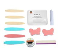 Weqizuerqi Nail Polish & Shine Kit | Nail Polish & Buffer Manicure Repair Tools Smoother Manicure Repair Accessories for Professional and Home Use