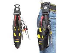 Weqizuerqi Pouch for the Tool Belt, Waterproof Metal Processing Holder, Portable Work Belt for DIY, Garden, Mechanic, Fishing, Hunting, Carpentry, Hiking, Construction, Installation