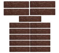 Weqizuerqi Step Step Cover | Pack of 15 Soft Step Edges | Reusable Adhesive Non-Slip Safety Stair Rug | For Children Pets Seniors Patio Home Garage Dorm