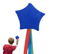 Weqizuerqi Throwing Bag | Star Bags for Throwing Game - Portable Game Accessory with Ribbons and Weights for Carnival, Classroom, Beach & Sports Lessons