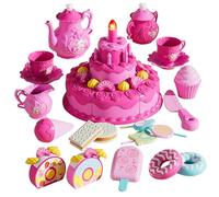 Weqizuerqi Toy Birthday Cake - Baby Pretend Accessories,Interactive Cake Toy Pretend Playset | for Boys Girls Birthday Nursery Home School Camping Kindergarten