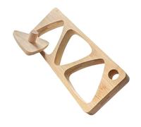 Weqizuerqi Triangular Rice Mould | Wooden Sushi Press with Classic Non-Stick Coating, Rice Ball Mould for Lunch for Home Meal Preparation, Picnic and