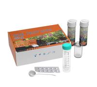 Weqizuerqi Vegetable Soil Test Kit | 4 in 1 Nutrient Tester - Nutrient Analyzer for Flowers Vegetables Greenhouses Landscaped Gardens Potted Farms