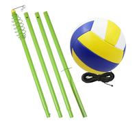 Weqizuerqi Volleyball Training Device, Swing Volleyball Trainer for Outdoors, Portable Sports Accessory for Families, Beginners, Teenagers, Adults