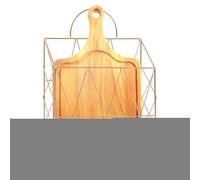 Weqizuerqi Wall Mounted Document Storage Rack Vertical Grid Shelf for Display Papers Home Office