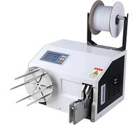 WEQOQZWAKN Automatic Twist Tie Machine Gold Wire Sealing Bundling Machine with 5 Rolls Metallic Twist Ties Wire Automatic Sealing Machine Bag Closure Bundling Equipment for Bakery Candy Presents A