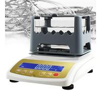 WEQOQZWAKN Electronic Densimeter & Gold Purity Tester - Accurate 0.01g Measurement for Gold, Silver, Platinum, Precious Metals - 600K Printer Included, Ideal for Jewelers & Investors