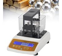 WEQOQZWAKN Precious Metal Authenticity Tester,Digital Gold & Silver Tester Machine with Density Meter,Gold Purity Analyser,0.001g/cm³ Accuracy,for Jewelry Industry Bank Pawn Industry(MDJ-600K)