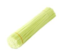 Weqspj 3. 100Pieces Twistable Pipe 30cmx6mm Colorful Plush Stems for Kids School Activities Home Decoration Colorful Twistable Craft Stick