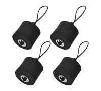 Weqspj 4Pcs Canoes Drain Hole Stopper Bung Set with Pull String Standard High Elasticity Foam Kayak Scupper Plugs Set Kayak Scupper Plugs