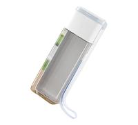 Weqspj ABS Travel Pet Water Dispenser Leakproof Foldable Design Outdoor Drinking Bottle for Dogs Cats Hiking LeakProof Pet Water Bowl