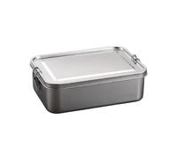 Weqspj Multifunctional Lunch Container Leakproof Lunch Box Stainless Steel Container for Meals at Works or Travel Food Grade Steel Bentos