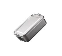 Weqspj Multifunctional Lunch Container Leakproof Lunch Box Stainless Steel Container for Meals at Works or Travel Food Grade Steel Bentos