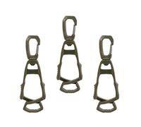 Weqspj Pack of 3 Glove Holders Teeth Construction Worker Gloves Clip Texture for Belts Work Organizing Gloves Clip for Construction