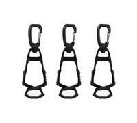 Weqspj Pack of 3 Glove Holders Teeth Construction Worker Gloves Clip Texture for Belts Work Organizing Gloves Clip for Construction