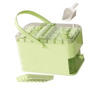 Weqspj Reusable Press Type Ice Box Crushing Tray Maker Storage for Chilling Drink Coffee Juices Wine Reusable Press Type Ice
