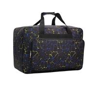 Weqspj Sewing Machine Carrying Case with Accessory Compartment Nylon Fabric Padded Handles for Safe Transport and Travel Use Waterproof Sewing Machine Protectors Case