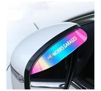 WEQTYSAB 1 pair Car Side Mirror Rain Guard, for MG ZS SUV 2017-2020 Car Side Wing Mirror Rain Protector Cover Cap Smoke Guard Car Accessories