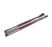WEQTYSAB 1 pair Car Side Skirts, for Opel Astra K 2015-2025 Side Skirts Extension Rocker Panels Lip Wing Splitters Car Side Skirts Car Side Skirt Splitter,H