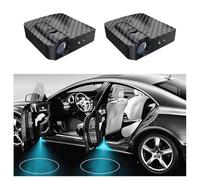 WEQTYSAB 2 pieces Car Door Sill Welcome Lights, for VW Golf MK1 MK2 MK3 MK4 MK5 MK6 MK7 MK8 Car Door Step Courtesy Welcome Lights Puddle Ghost Shadow Lights