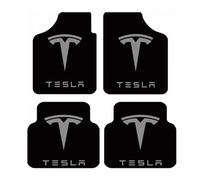 WEQTYSAB Car Floor Mats, for Tesla Model S 2012-2021 Front And Rear Floor Waterproof Non-Slip Carpet Cover Car Interior Accessories
