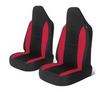 WEQTYSAB Car Seat Covers, for Citroen C1 II 2014-2021 Waterproof Breathable Automotive Full Set Seat Protectors Front and Back Car Seat Covers Accessories,A