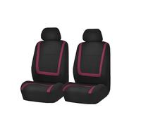 WEQTYSAB Car Seat Covers, for Mini Cooper R56 2006 2007 2008 2009 2010 2011 2012 2013 2014 Waterproof Breathable Automotive Full Set Seat Protectors Front and Back Car Seat Covers Accessories,A