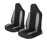 WEQTYSAB Car Seat Covers, for Smart 451 453 Fortwo Forfour Waterproof Breathable Automotive Full Set Seat Protectors Front and Back Car Seat Covers Accessories,B