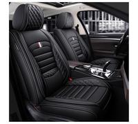 WEQTYSAB Car Seat Covers, for VW Tiguan Allspace 7-Seater 2017-2022 Waterproof Breathable Automotive Full Set Seat Protectors Front and Back Car Seat Covers Accessories,B