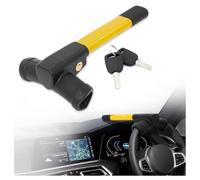 WEQTYSAB Car Steering Lock, for BMW 330e 2021-2023 Antitheft Locking Devices High Visibility Steering Wheel Locking Protect vehicle Accessories