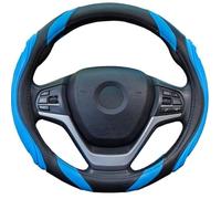 WEQTYSAB Car Steering Wheel Covers, for Citroen Nemo 2007-2017 Comfort Durability Safety Wheel Sleeve Protector Interior Accessories, Women and Men,C-38CM