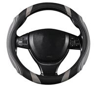 WEQTYSAB Car Steering Wheel Covers, for Ford Transit Custom (2013-2024 GEN1) Comfort Durability Safety Wheel Sleeve Protector Interior Accessories, Women and Men,D-38CM
